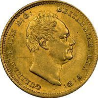 King William IV Half Sovereign half sovereign and sovereign coin
