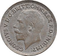 King George V Third Farthing quarter, third and half farthing coin