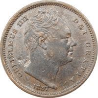 King William IV Half Farthing quarter, third and half farthing coin