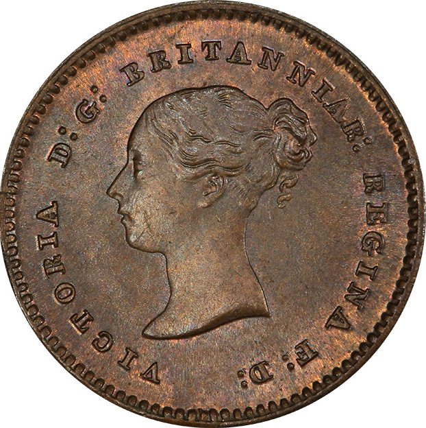 1852 Queen Victoria Quarter Farthing