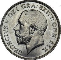 King George V Shilling shilling coin