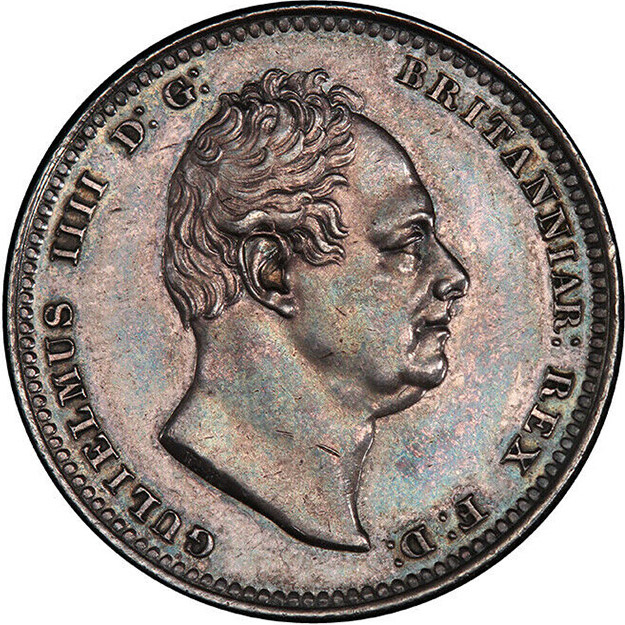1835 King William IV Shilling