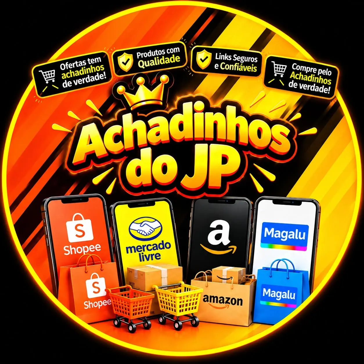 Achadinhos do JP - Ofertas VIP