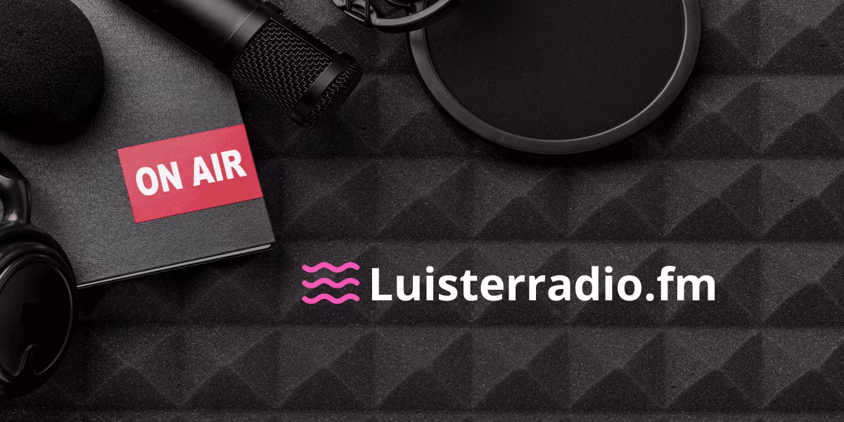 Luisterradio.fm over ons banner