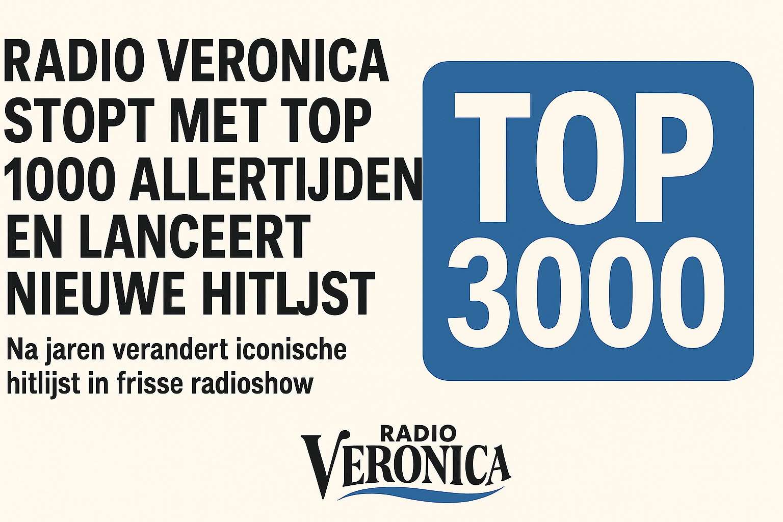 Radio Veronica stopt met de Top 1000 Allertijden: Een Einde van een Traditie?
