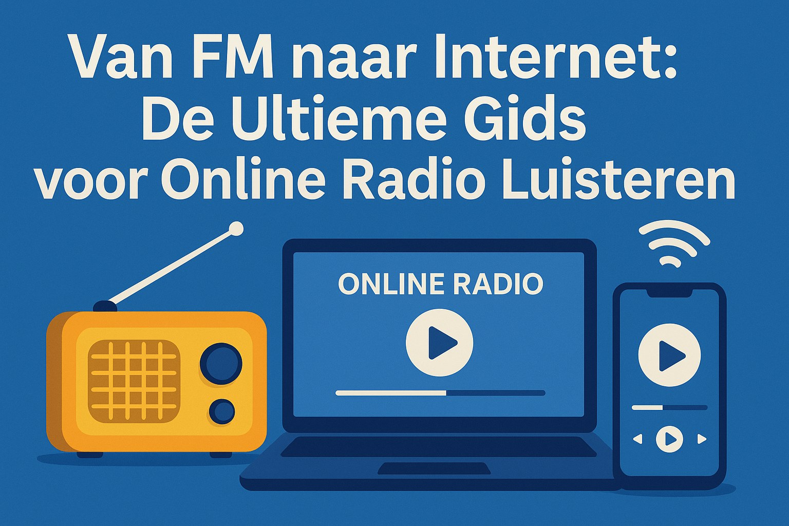 Van FM naar Internet: De Ultieme Gids voor Online Radio Luisteren