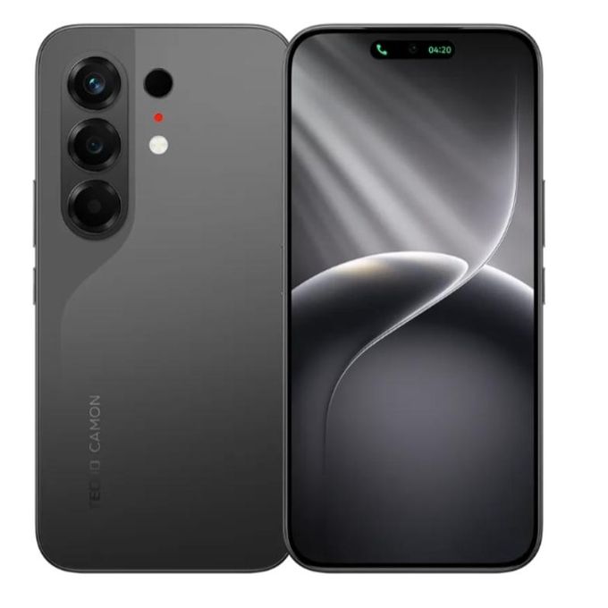 Tecno Camon 50 6.78" 8GB RAM 256GB ROM 50MP 6150mAh – Moon Shadow Black