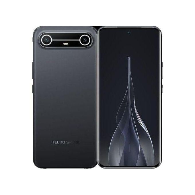 Tecno Spark Slim 6.78" AMOLED 8GB RAM 256GB ROM 50MP 5160mAh 45W Fast Charging AI Powered – Slim White/Cool Black