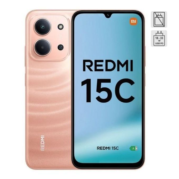 XIAOMI Redmi 15C 6.9'' 4GBRAM/128GB ROM 6000mAh Android 15