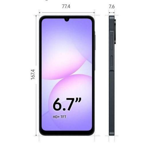 Samsung Galaxy A07 4G 6.7" 4GB RAM 64GB 50MP 5000mAh - Black image 2