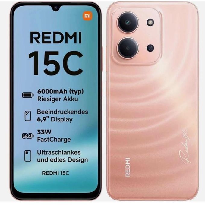XIAOMI Redmi 15C 6.9'' 4GBRAM/128GB ROM 6000mAh Android 15 image 2