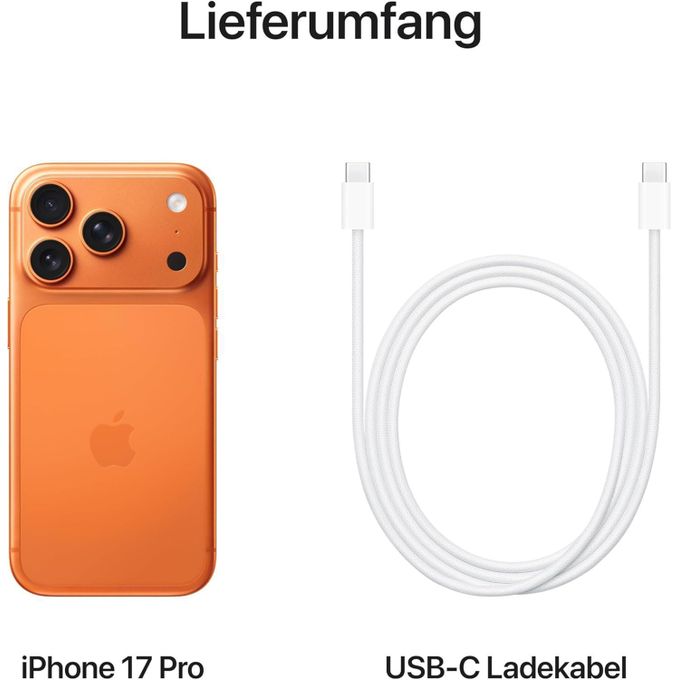 Apple iPhone 17 Pro Max - Dual SIM 6.9" 12GB RAM 1TB ROM 48MP 4823mAh - colormay va/ry image 3
