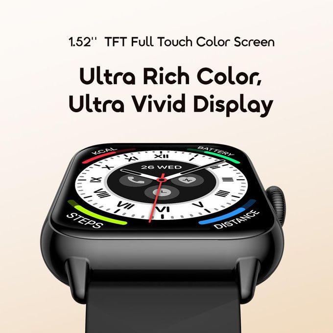 Oraimo Watch 6 Nano Sleek Design, Textured Elegance Smart Watch image 4