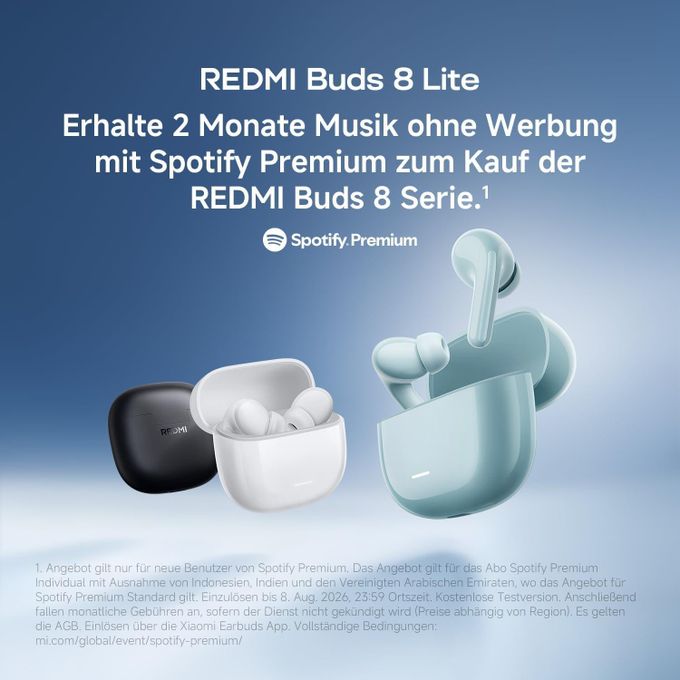 XIAOMI REDMI Buds 8 Lite, Bluetooth In-Ear Headphones with 12.4mm Dynamic Driver, Dual Microphones, Noise Reduction, Lightweight Design, Fast Pairing (Black) image 4
