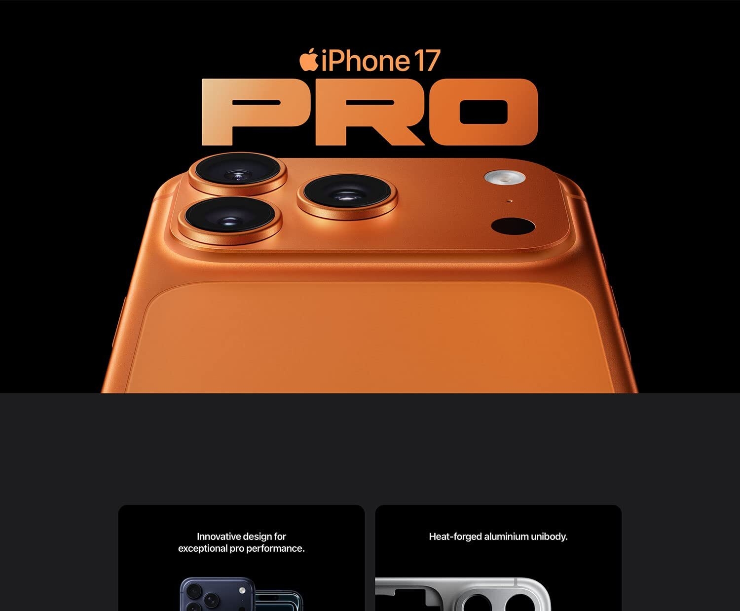 Apple iPhone 17 Pro Max - Dual SIM 6.9" 12GB RAM 1TB ROM 48MP 4823mAh - colormay va/ry image 5