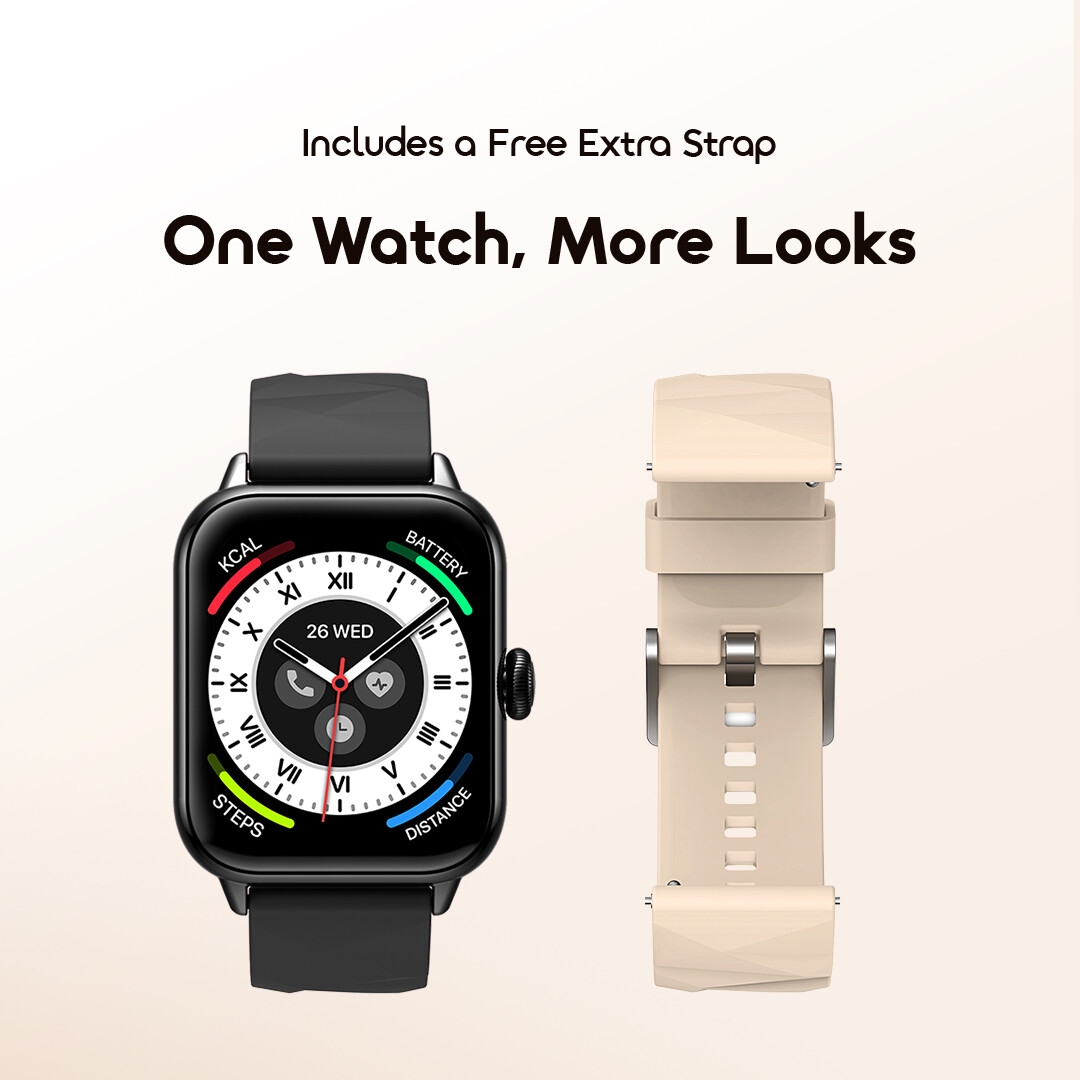 Oraimo Watch 6 Nano Sleek Design, Textured Elegance Smart Watch image 9