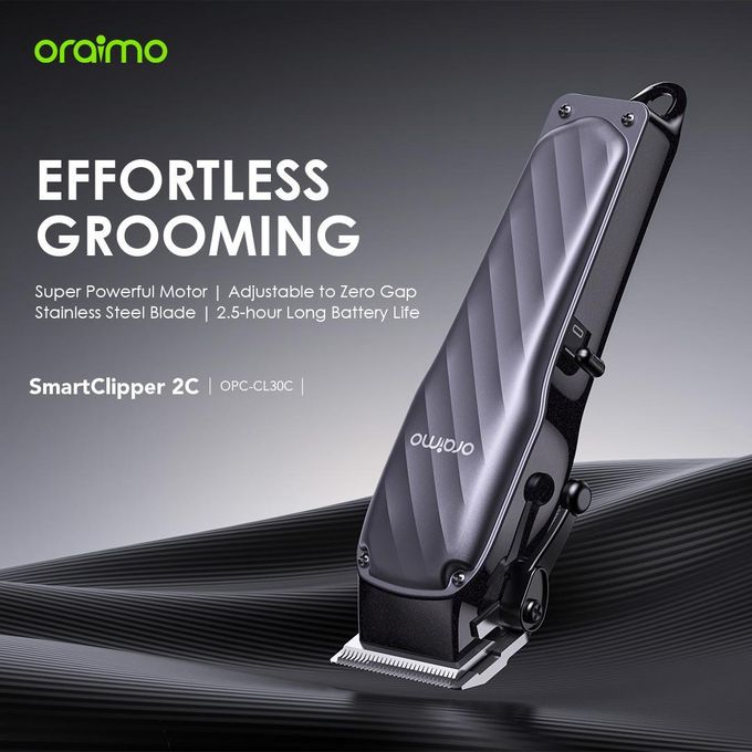 Oraimo SmartClipper 2C Professional Hair Clipper Smart Rechargeable Electric Clipper 365-day Warranty image 7