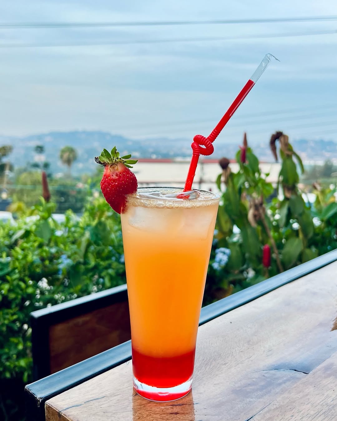A cocktail with an amazing view—only at #HorusLoun