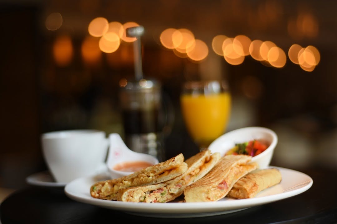 Enjoy your morning at Caramel with our Chef Specia