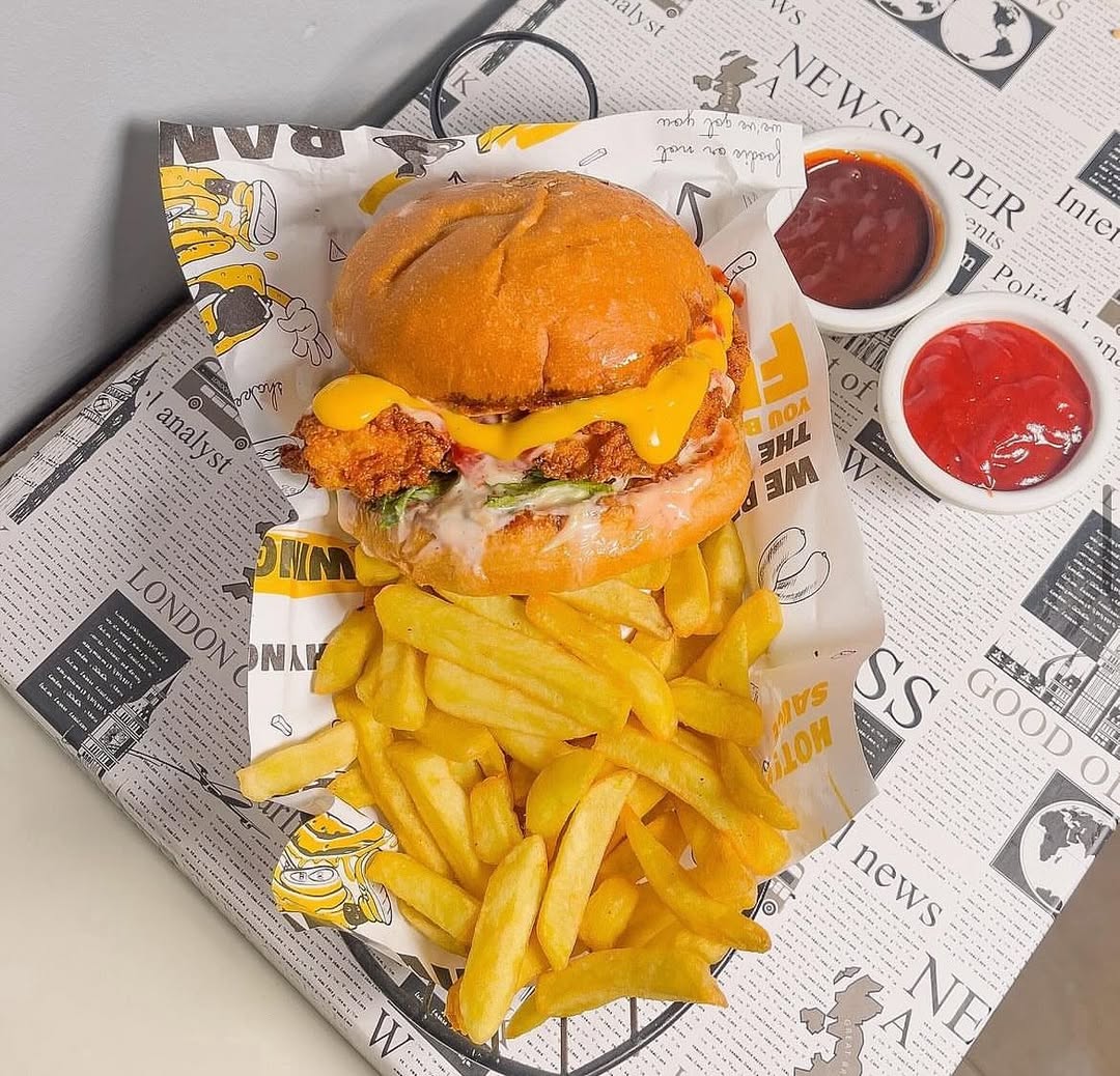 Fresh. Flavorful. Irresistible.🍔🍟 Treat yourself