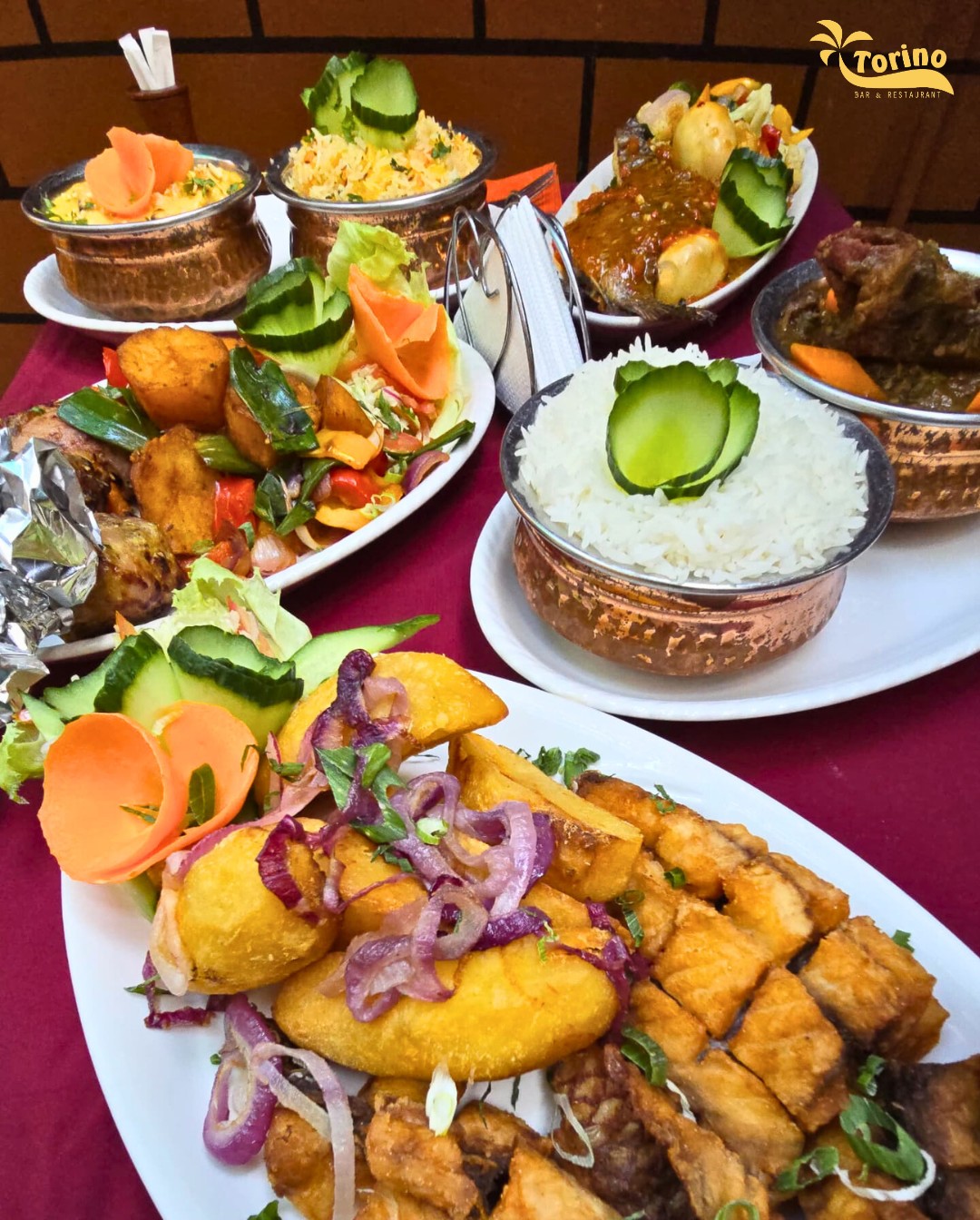 From hearty meals to tasty bites, every plate at T