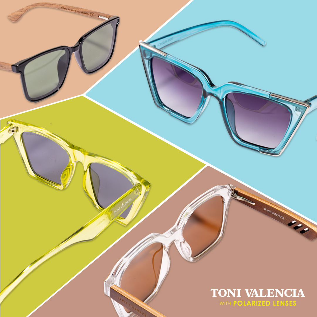 One vibe, many moods. 😎✨ Toni Valencia sunnies go