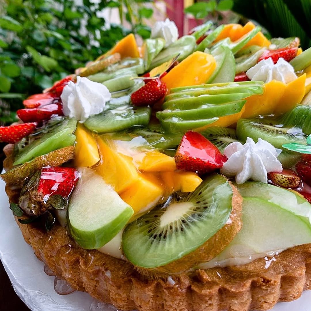 The fruit tart of your dreams bursting with all ki