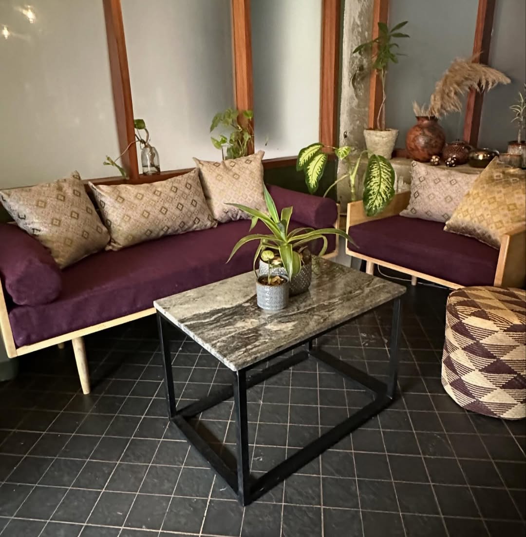 The noonita bench set is a classic mix and match i