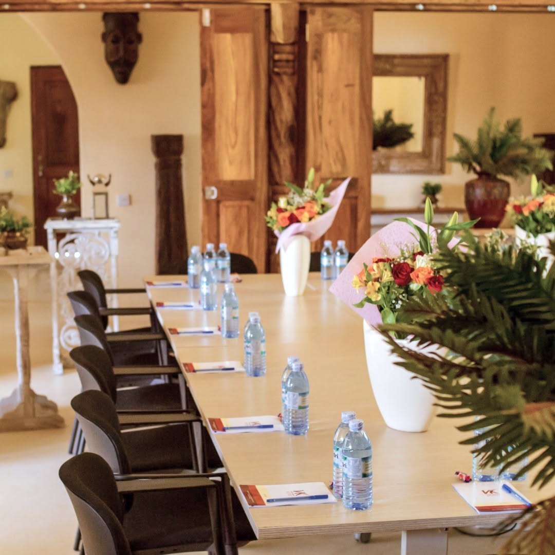 Villa Kololo is fully equipped for your business m