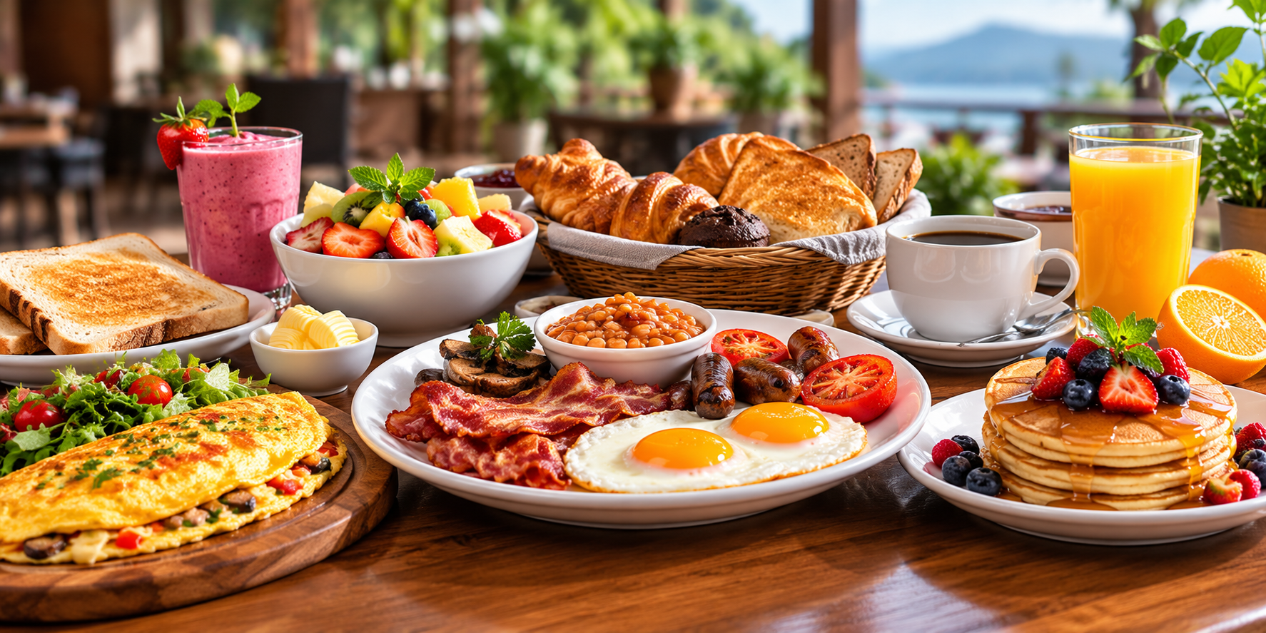 Caramel Cafe & Lounge Breakfast