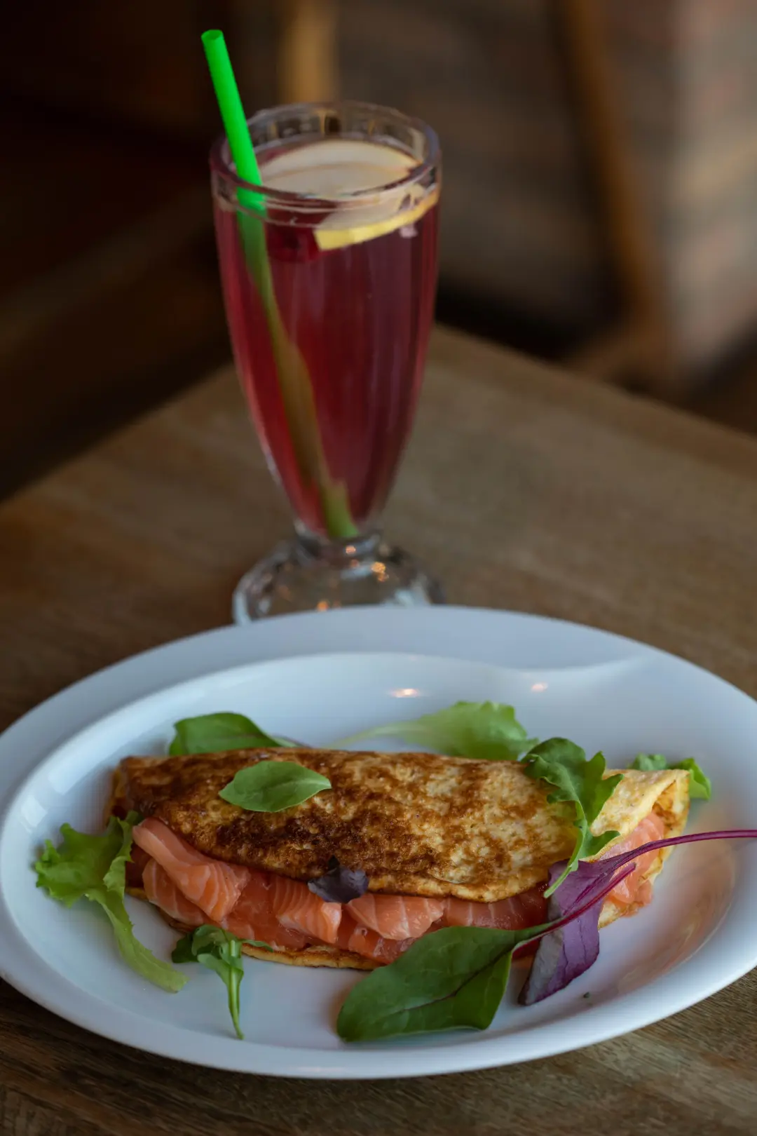 Giant Salmon Omelette image 1