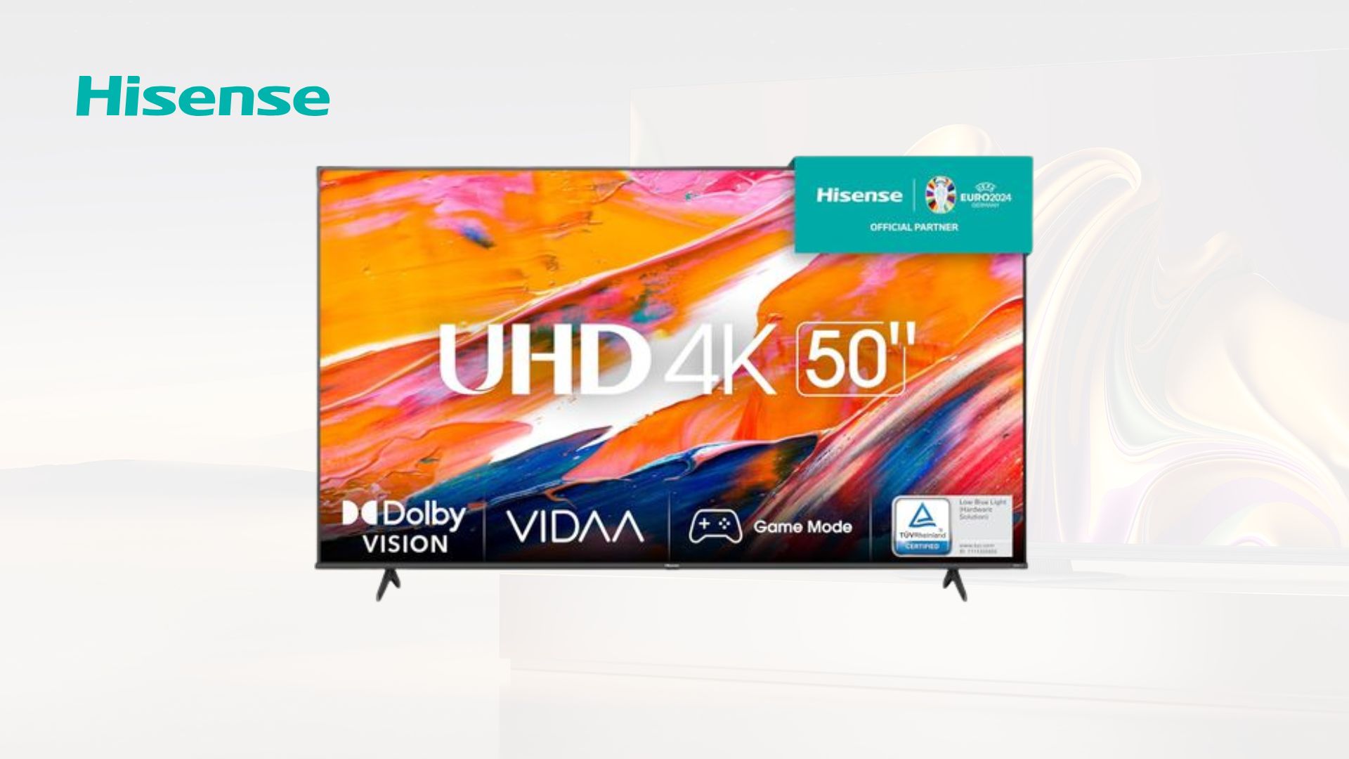 Hisense 50 Inch LED 4K Utra HD Smart TV - 50A6HS - Black (3YRS WRNTY) image 1