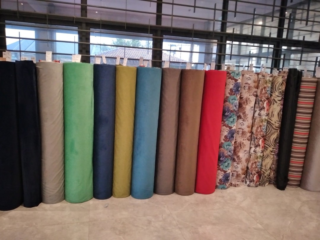 For all your cushion and sofa material, we have go