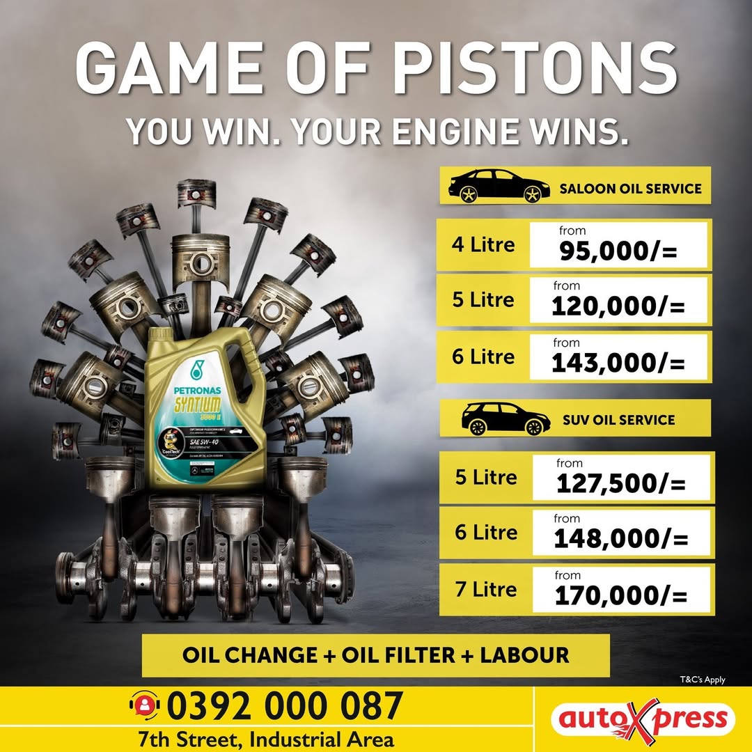Keep your engine winning with the AutoXpress oil s
