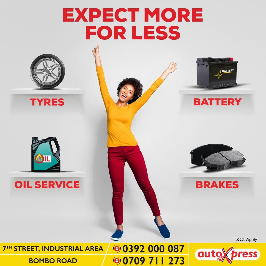 Visit us for great prices on tyres, oil service, b