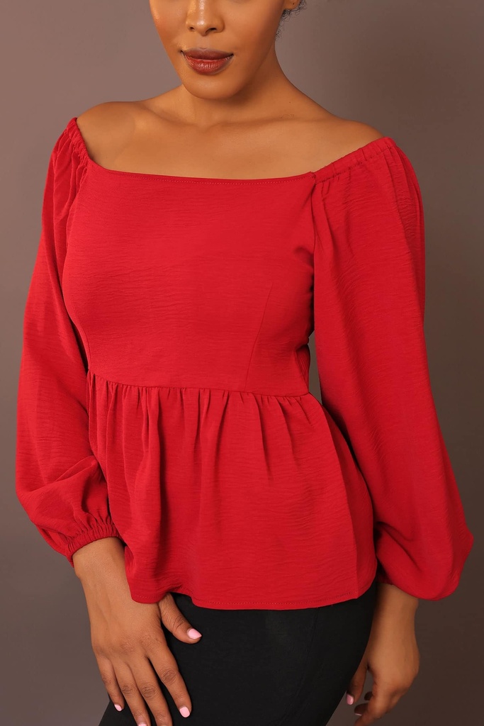 Puffy Sleeve Blouse image 2