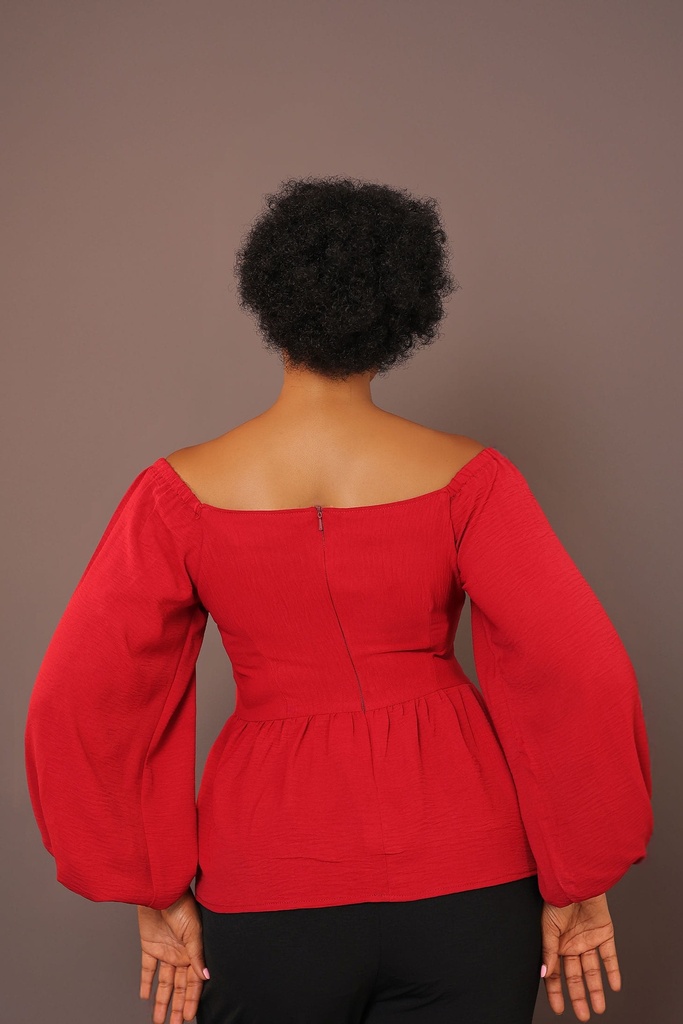 Puffy Sleeve Blouse image 3