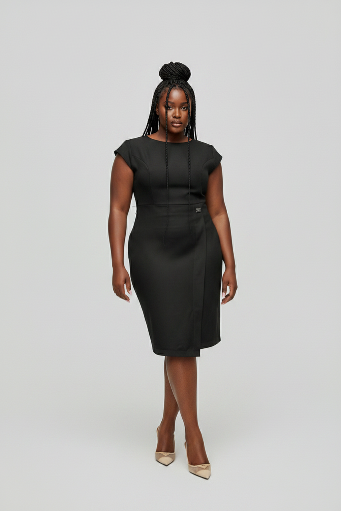 Structured Office Dress image 12