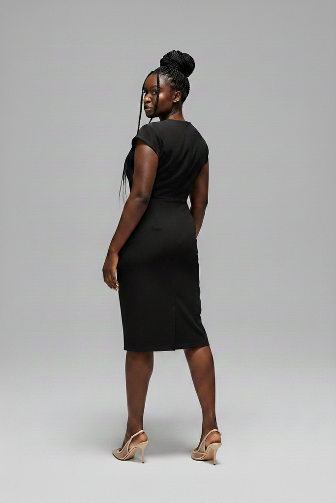 Structured Office Dress image 11