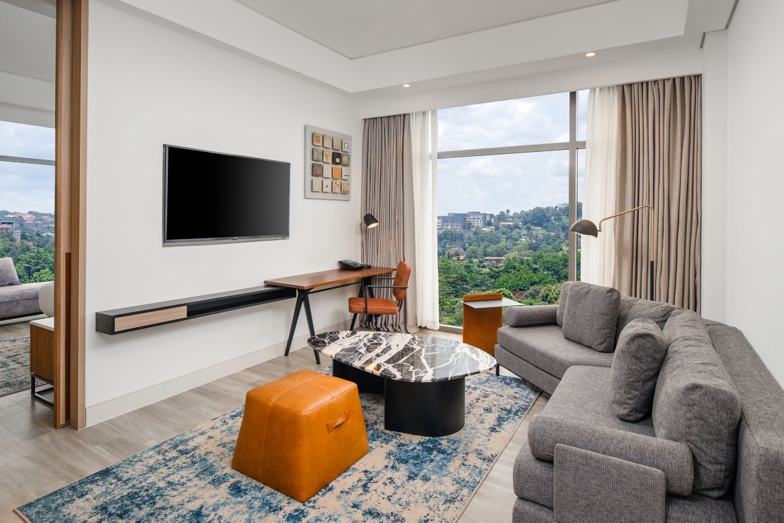Executive King Suite with City View image 2