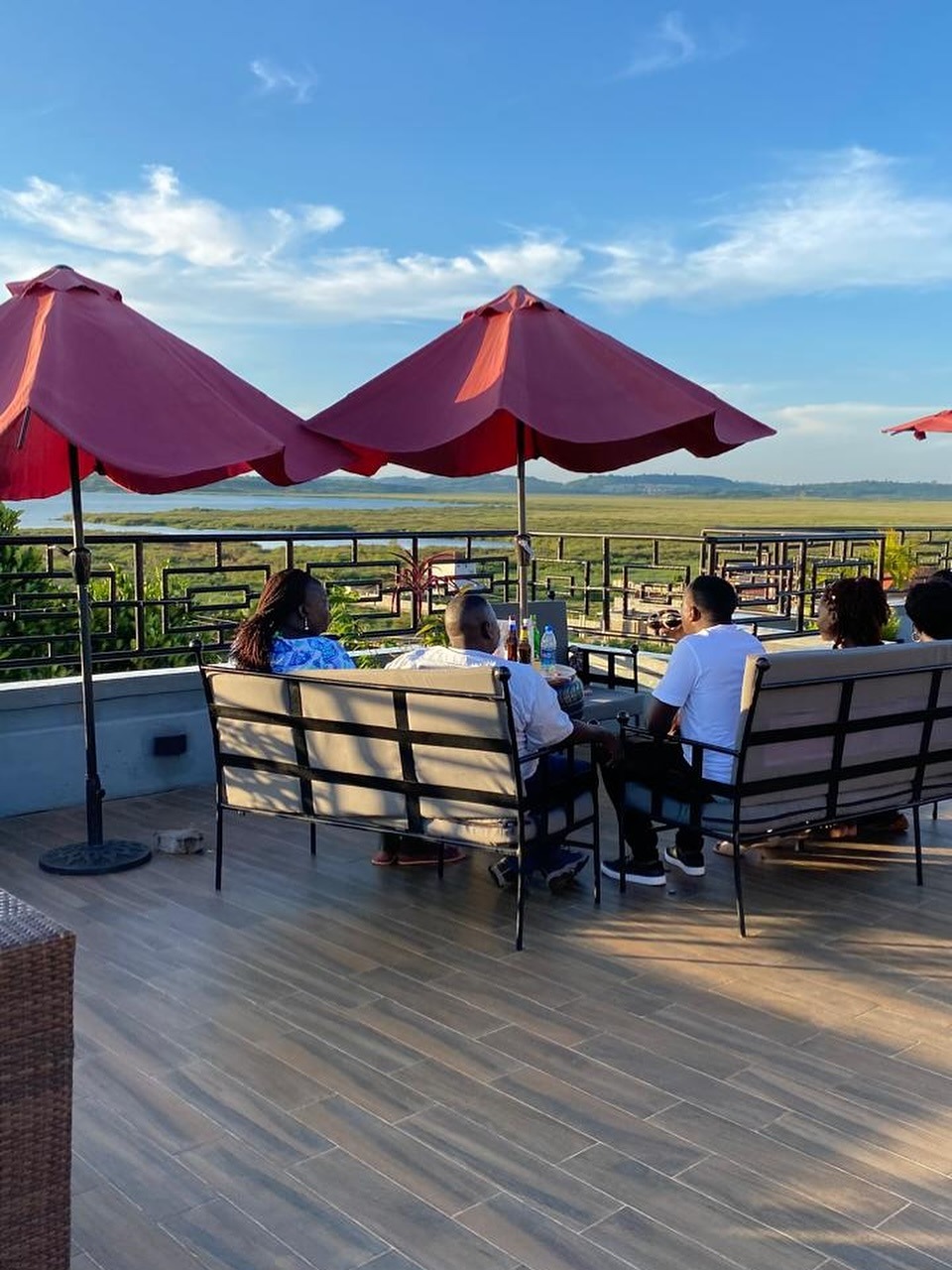 Enjoy the peaceful charm of our Rooftop Garden at 