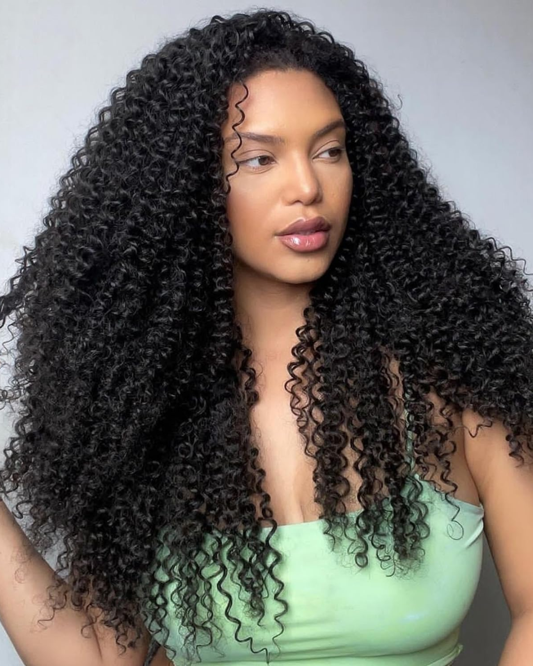 Micro Curly Crochet Hair image 1