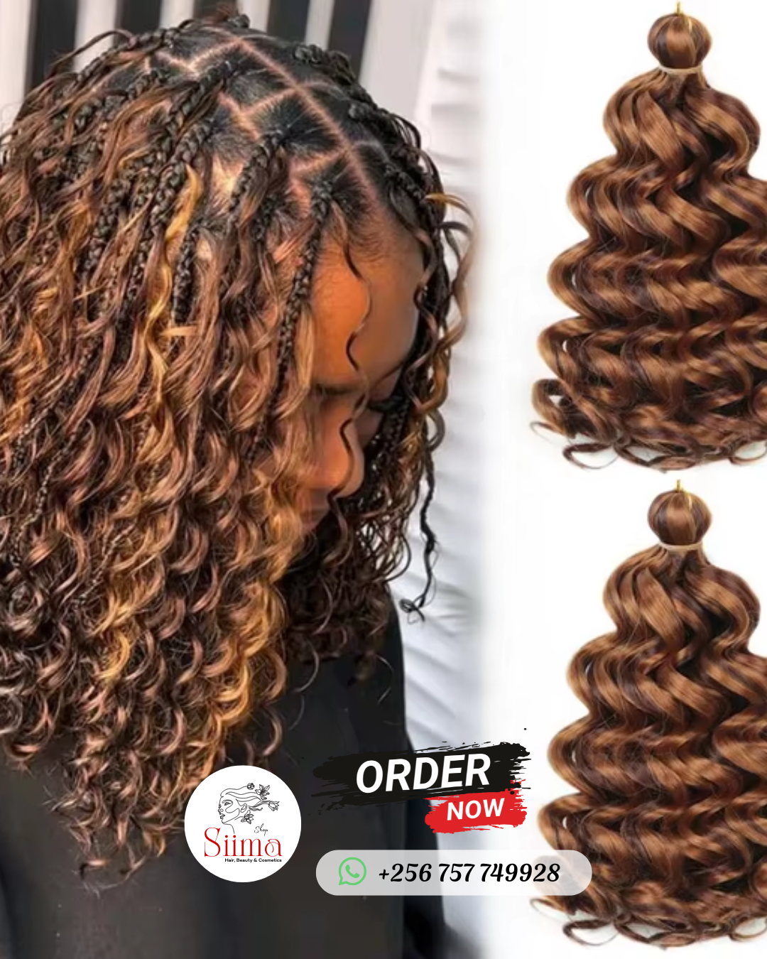 Short Italy Loose Curl Braids 12inch 100g Bohemian
