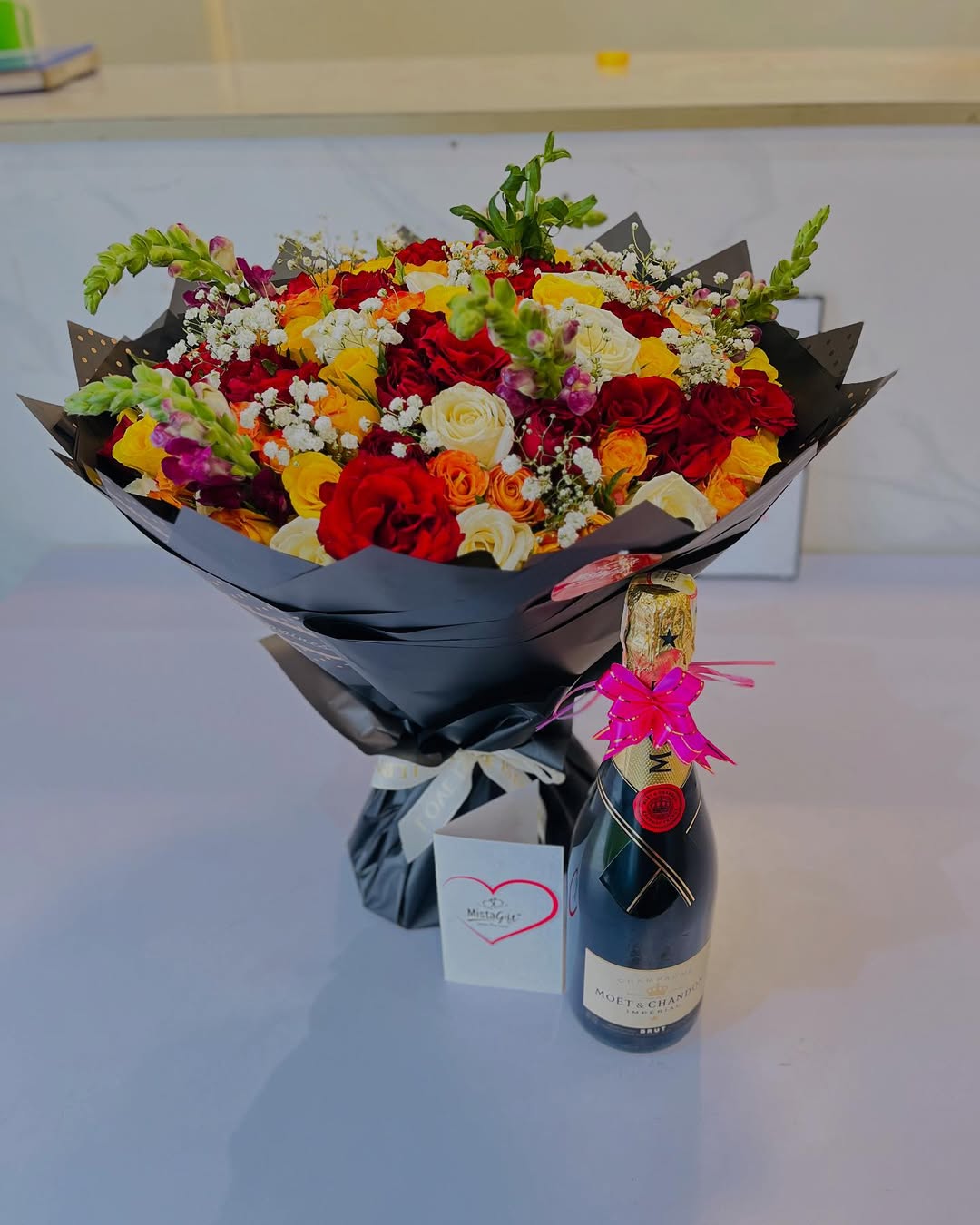 Uncork the celebration with elegance! Pair our exq