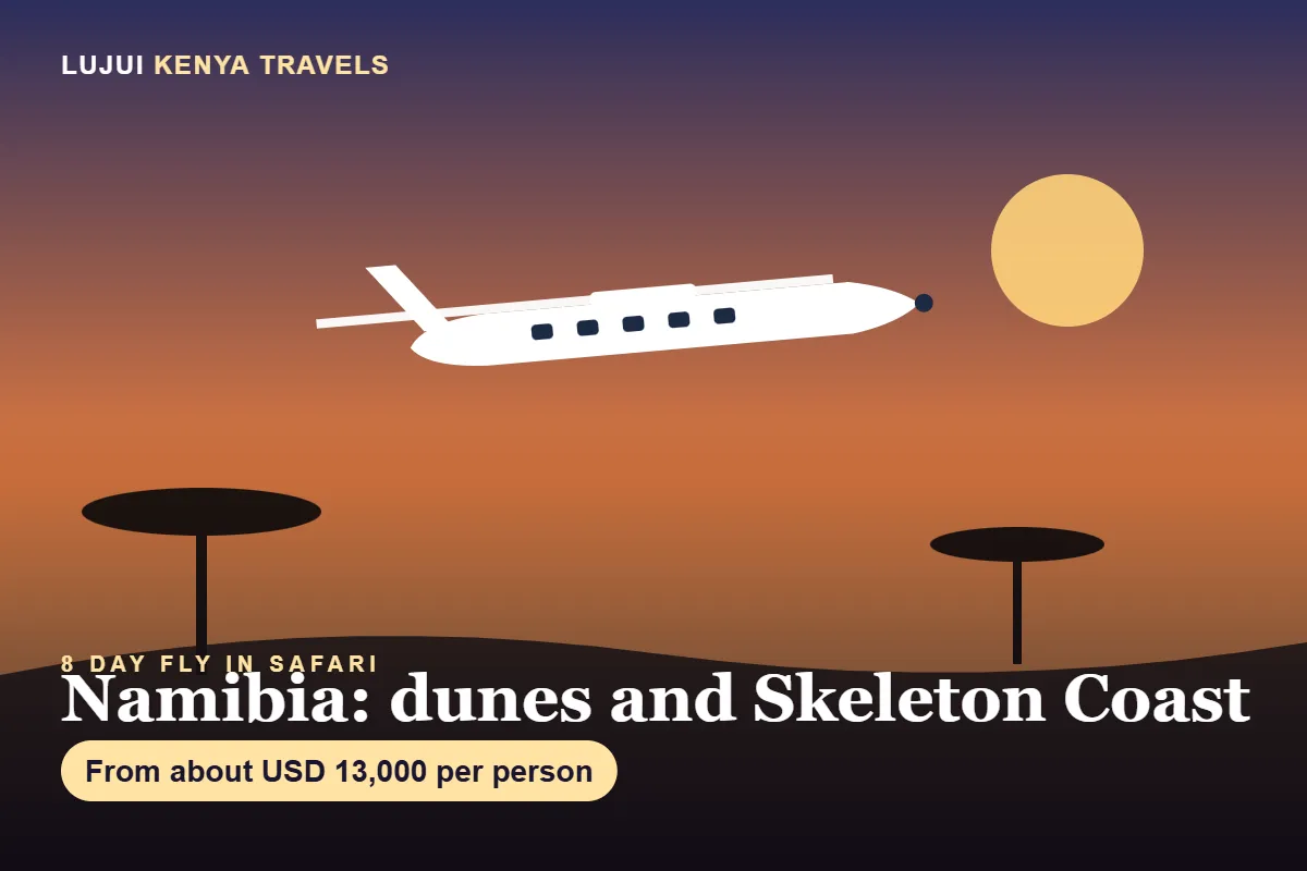 8 Day Namibia Luxury Fly In Safari: Sossusvlei, Damaraland and Skeleton Coast image 1