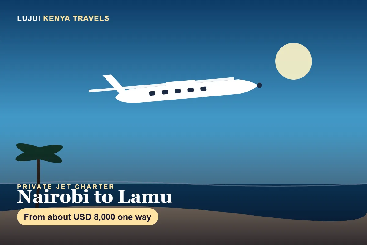 Private Jet Charter Nairobi to Lamu image 8