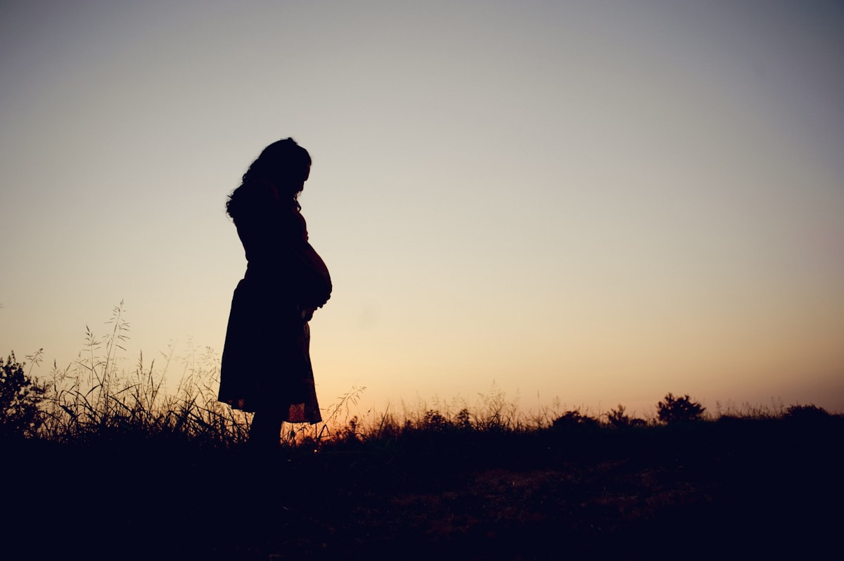 Gentle pregnancy wellbeing image for week 38 ready but waiting