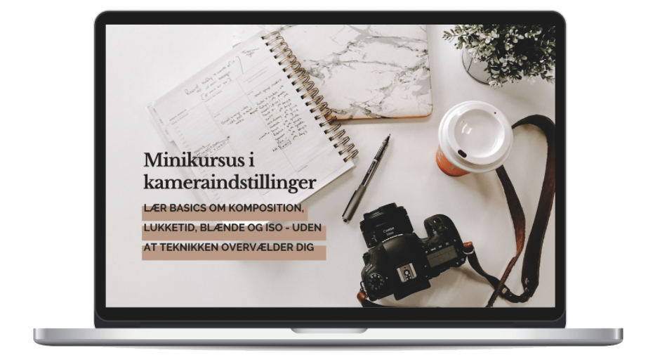 MINIKURSUS I KAMERAINDSTILLINGER - for den totale nybegynder