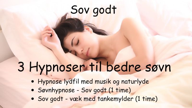 Hypnose til bedre søvn