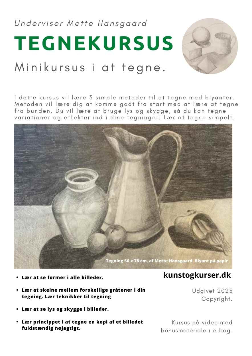 Slip stress og få ro med akvarelmaling og mindfulness